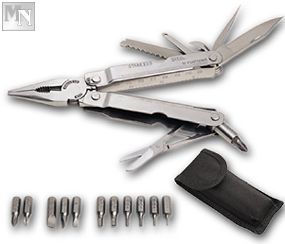 Werbeartikel Multi-Tool mit 12 Aufsteckbits